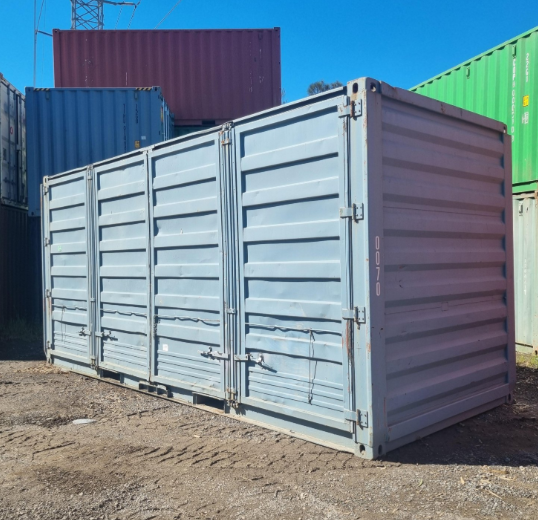 20ft High cube full side opening Container – Used – ASIS image 3