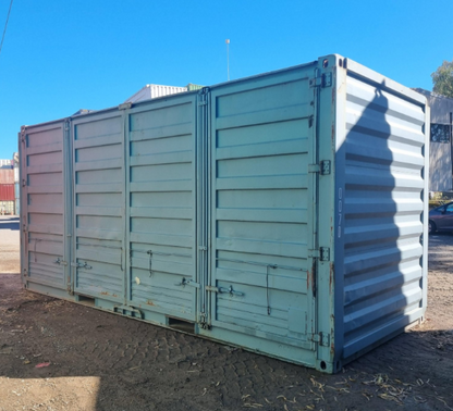 20ft High cube full side opening Container – Used – ASIS image 0