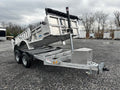 Cargo Pro 6 x 12 Aluminum Dump Trailer – Ladder Ramps image 0
