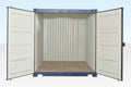 10Ft X 8Ft Shipping Container (One trip) – Blue image 0