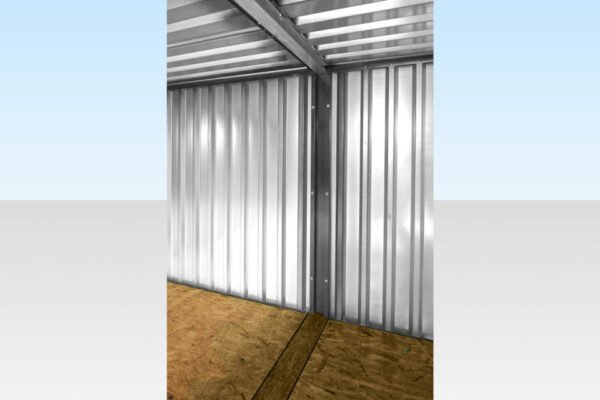 3M X 4.2M Side Linked Flat Pack Container Bundle (Galvanised) image 1