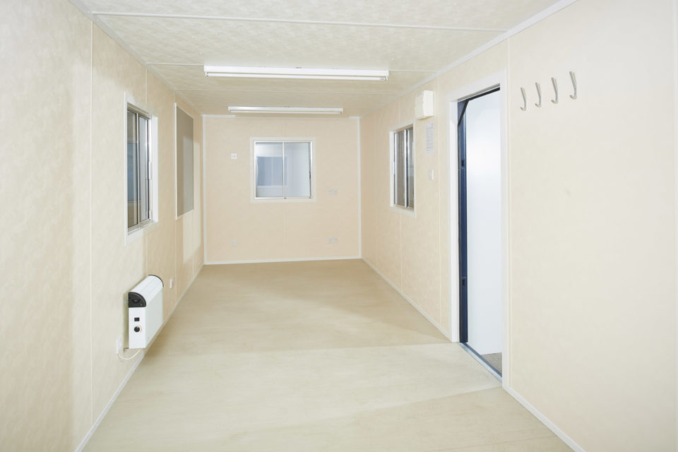 24Ft x 9Ft Steel Anti-Vandal Office Cabin image 0