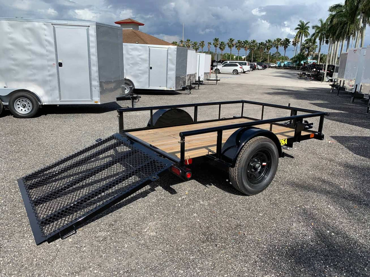 BIG TEX 5X8 UTILITY TRAILER 30SA-08 image 2