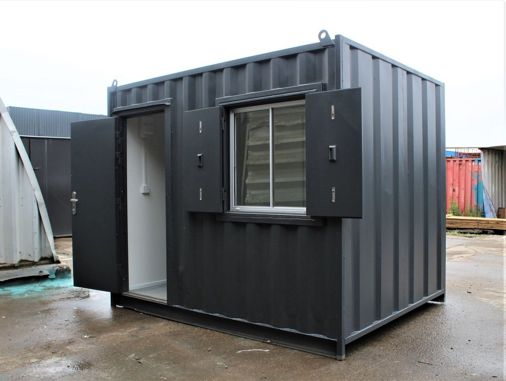 10ft X 8ft Custom Shipping Container Office image 4