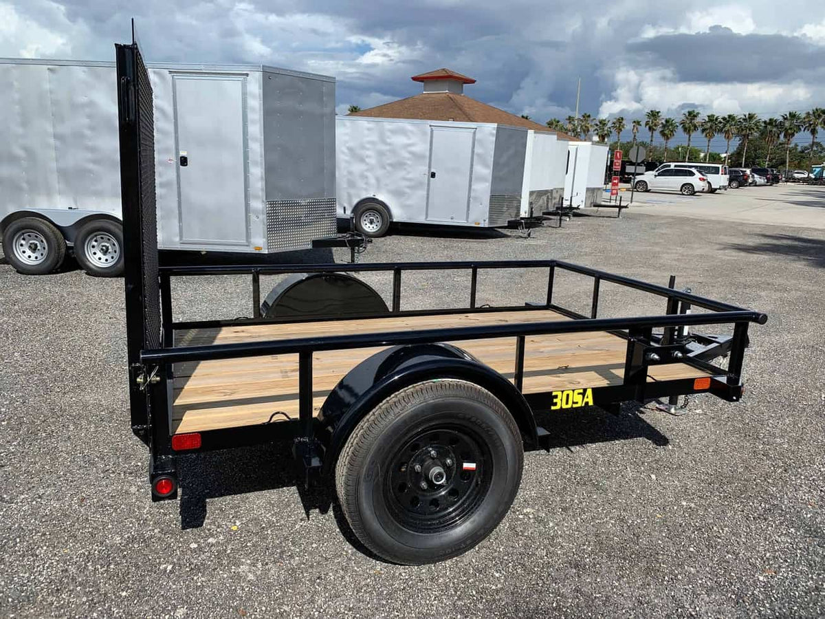 BIG TEX 5X8 UTILITY TRAILER 30SA-08 image 1