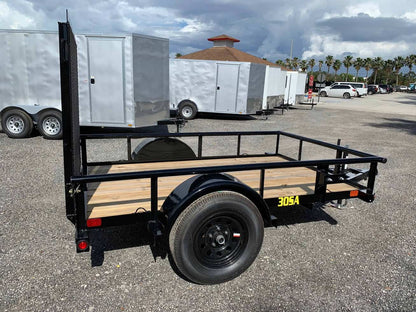 BIG TEX 5X8 UTILITY TRAILER 30SA-08 image 1