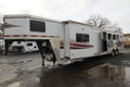 2008 Lakota 8415 w/Slide out 4 Horse Trailer image 0
