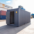 Enhanced 20ft Standard Shipping Container – Grey Finish image 0
