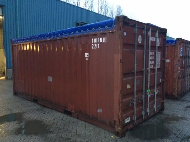 20ft Open Top container (used) image 1