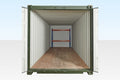 Adjustable, Heavy Duty Two Tier Racking For Rear Of Container image 0