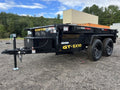2024 Griffin Trailers 5×10 7K Powder Coated Dump w/Barn Door Gate image 0