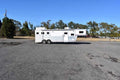 2006 Exiss 7407LQ 4 Horse Trailer with 7′ Short Wall image 0