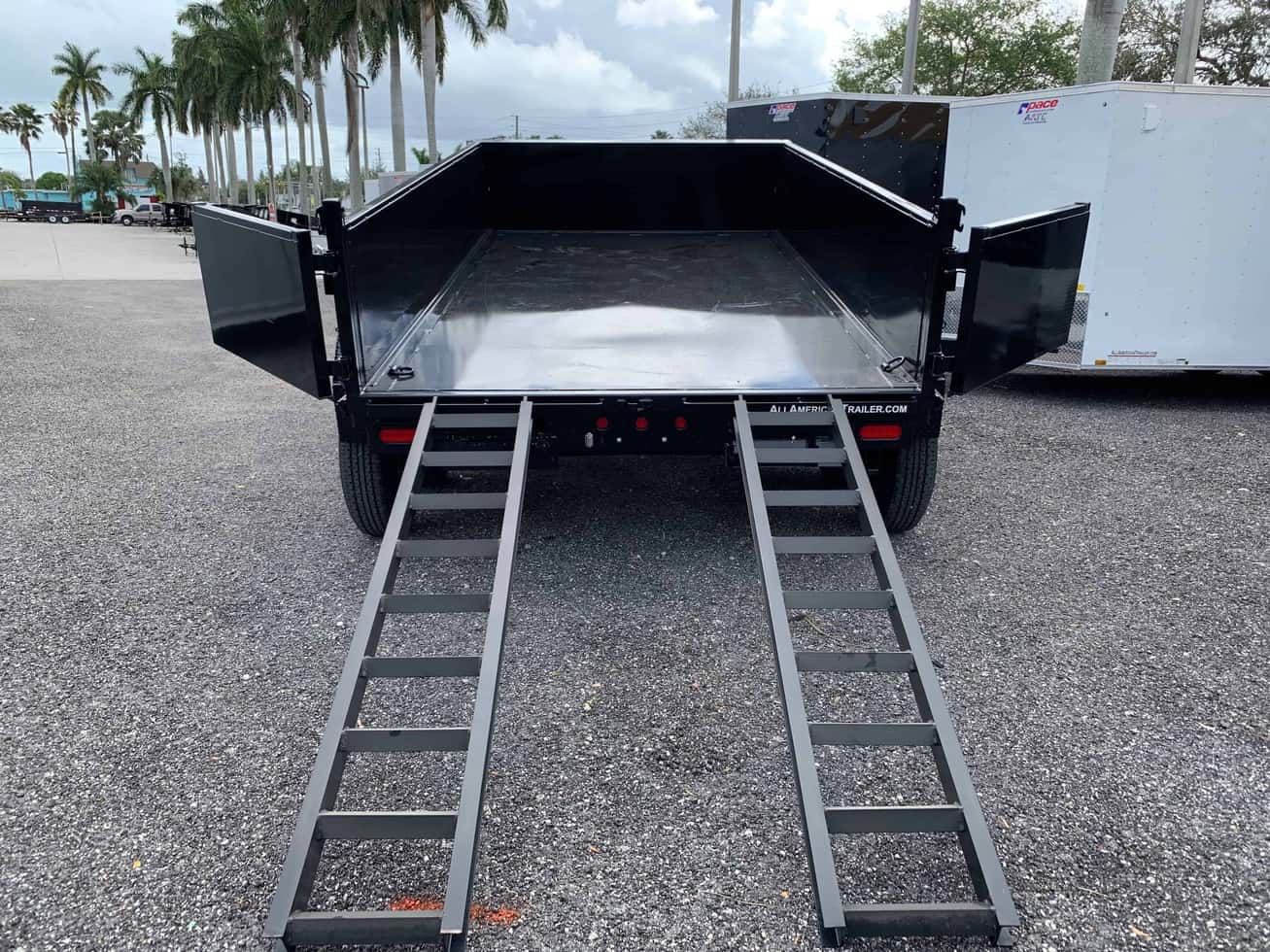 BIG TEX 7×12 DUMP TRAILER 7 TON 14LP-12 image 3