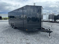 Covered Wagon 8.5 x 20 Enclosed Car Hauler – Blackout Package image 0