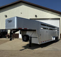 New 2024 Hillsboro 24′ Livestock Trailer – Three Compartments image 0