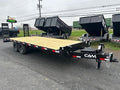 CAM Superline 8.5 x 22 Deckover Equipment Trailer – Ladder Ramps image 0