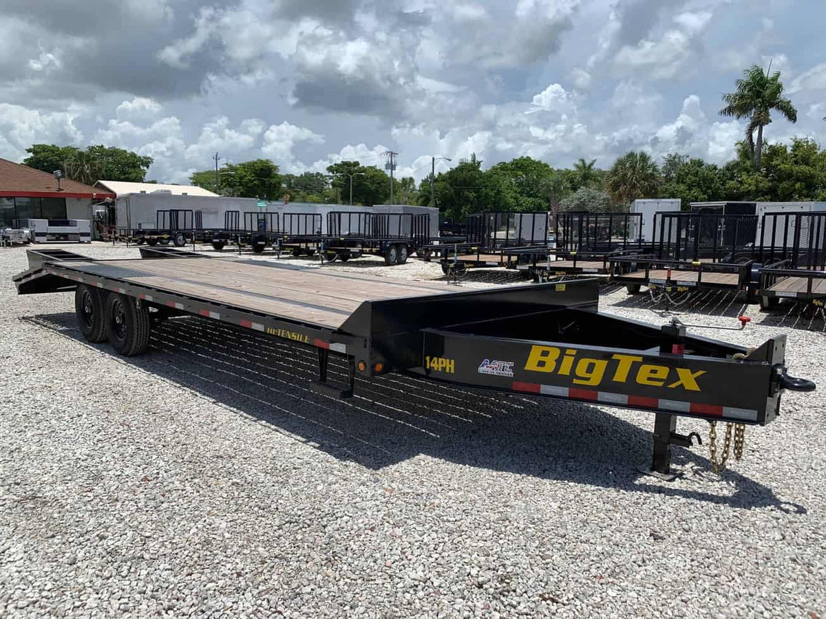BIG TEX 25′ DECKOVER TRAILER 7 TON 14PH-20+5 image 3