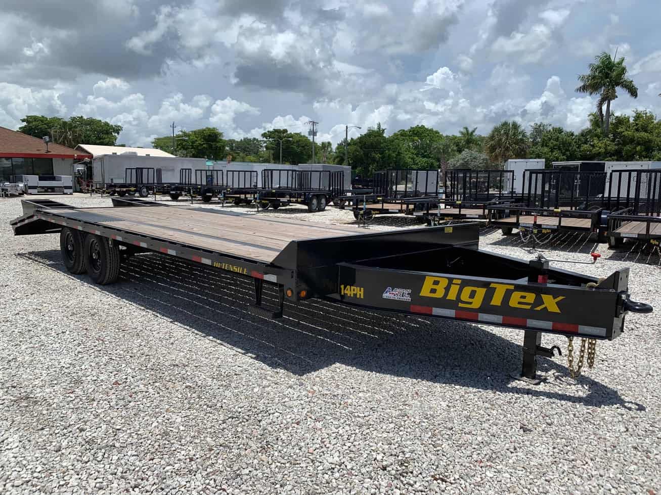 BIG TEX 25′ DECKOVER TRAILER 7 TON 14PH-20+5 image 3