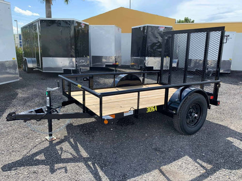 BIG TEX 5X8 UTILITY TRAILER 30SA-08 image 0