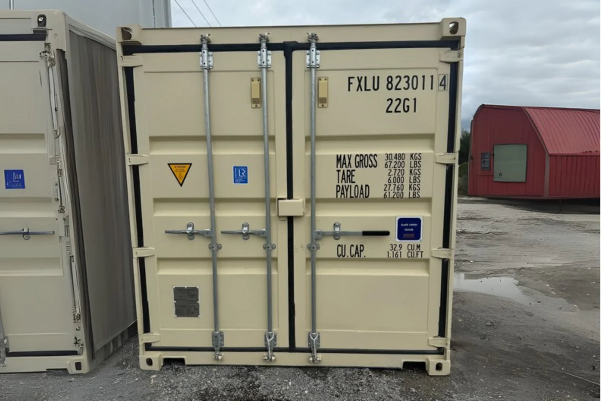 10′ Standard 1-Trip ISO Certified Shipping Container image 1