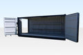 20Ft X 8Ft Open Side Bunded Open Mesh Floor Store image 0