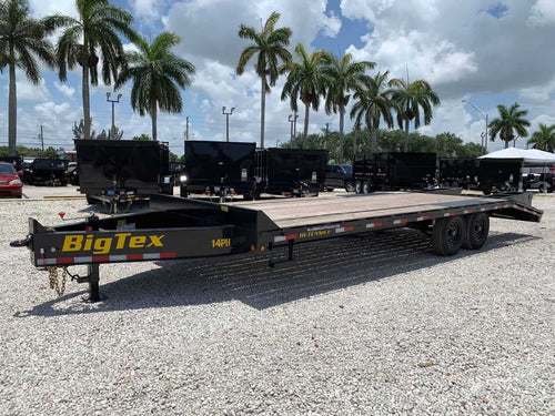 BIG TEX 25′ DECKOVER TRAILER 7 TON 14PH-20+5 image 0