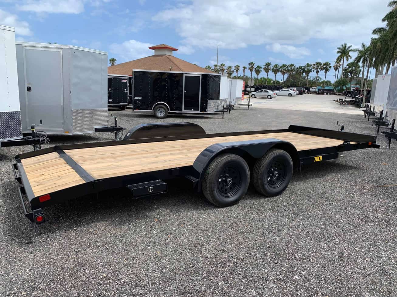 BIG TEX 7X20 CAR TRAILER 70CH-20 image 1