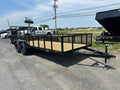 Carry-On 7 x 18 Landscape Utility Trailer – Mesh Sides image 0