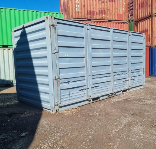 20ft High cube full side opening Container – Used – ASIS image 4