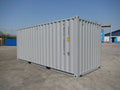 Grey New build 20ft Shipping Container image 0
