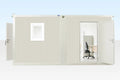 6.5M X 4.6M Side Linked Flat Pack Container Office image 0