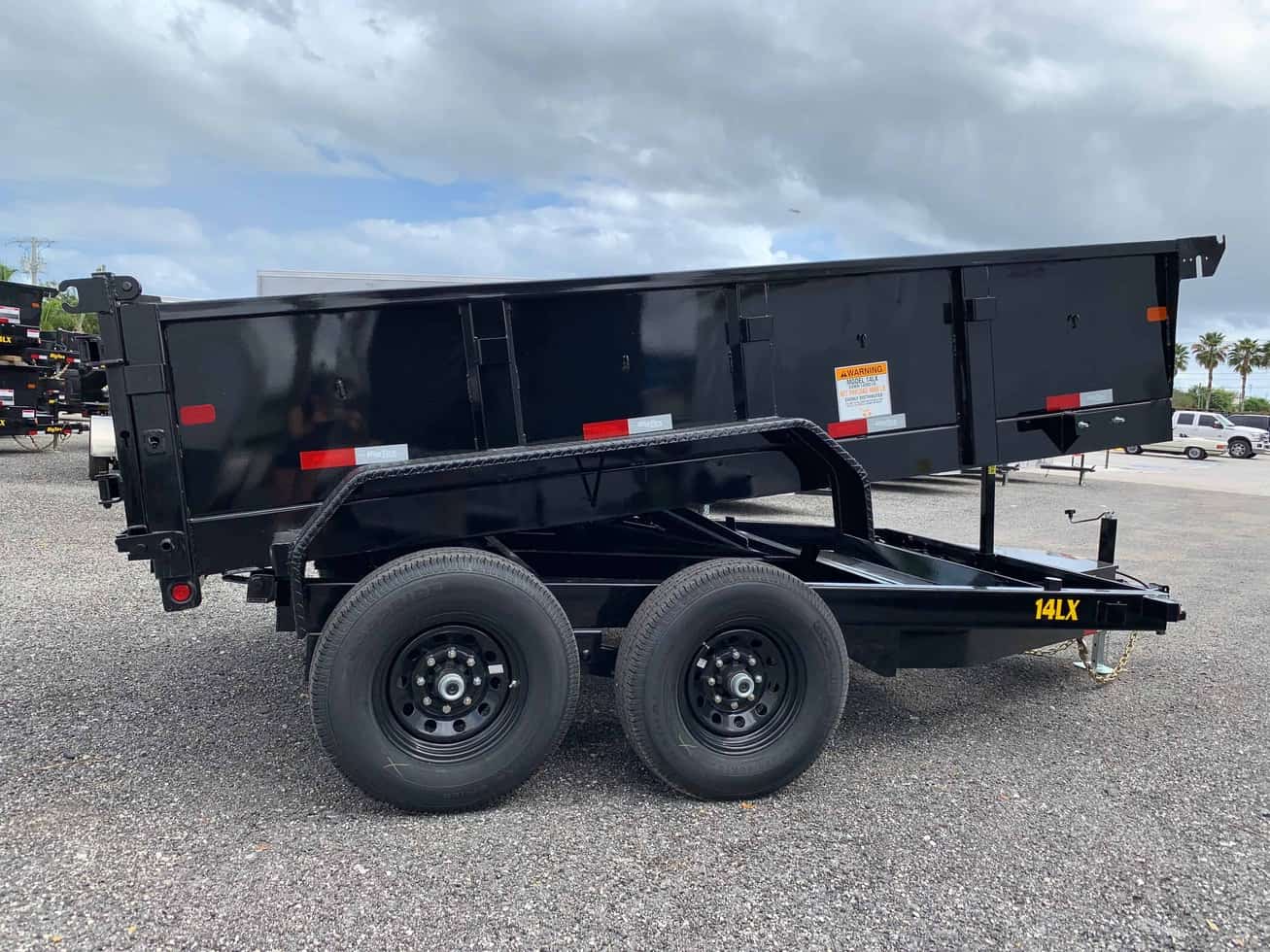 BIG TEX 7×12 DUMP TRAILER 7 TON 14LP-12 image 1