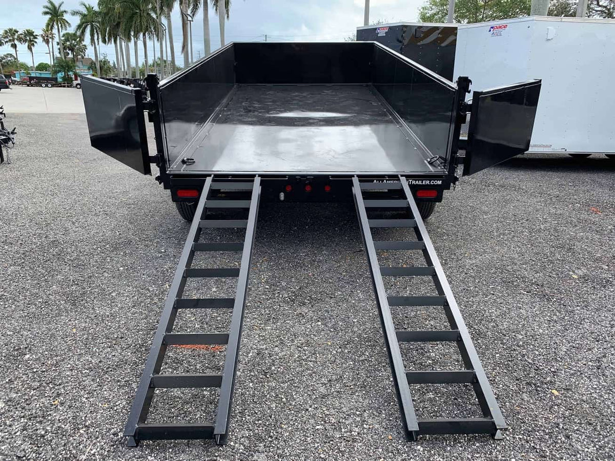 BIG TEX 7×14 DUMP TRAILER 7 TON 14LP-14 image 3