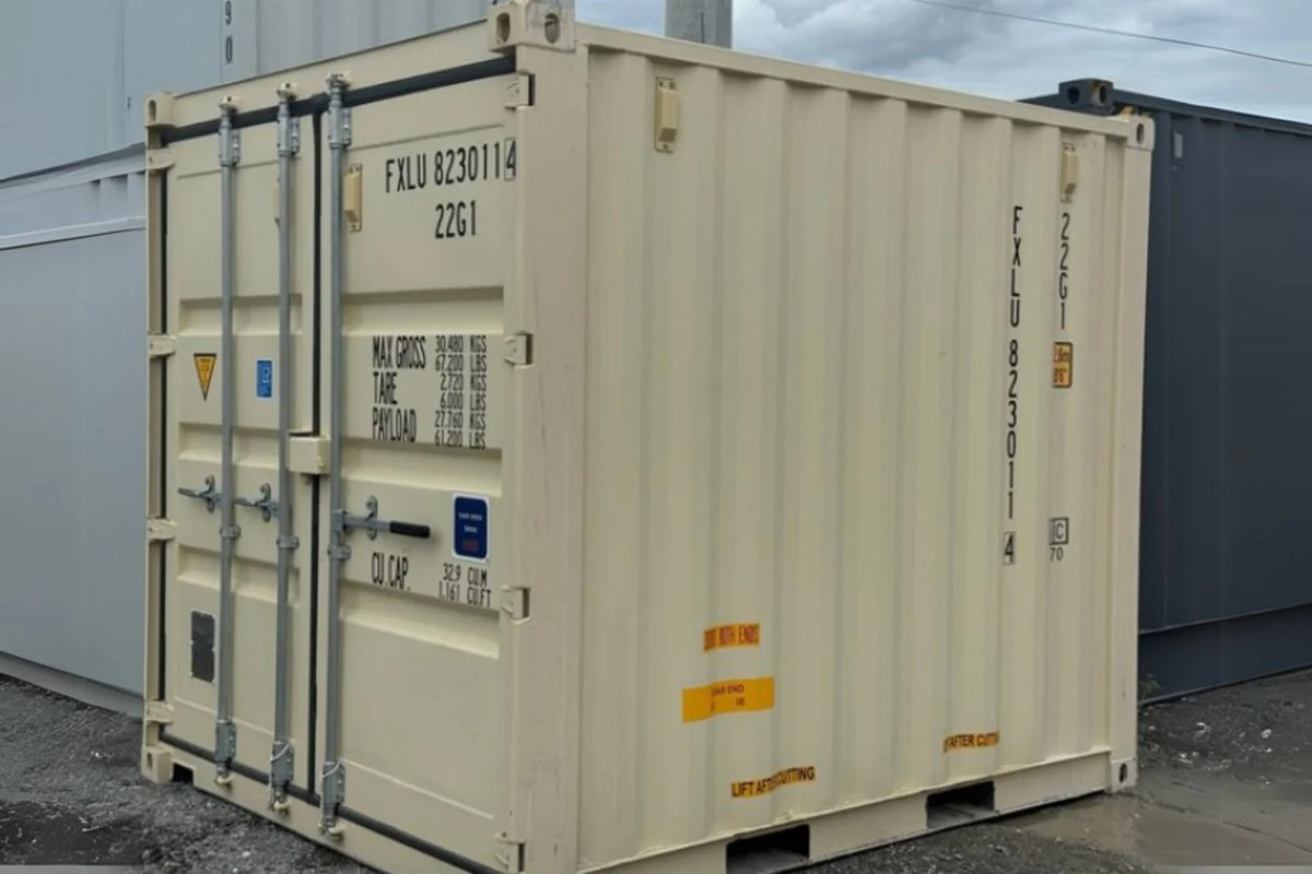 10′ Standard 1-Trip ISO Certified Shipping Container image 0