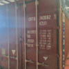 40ft Open top container with tarp – Cargo worthy