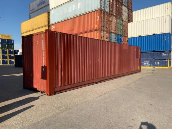 40ft High Cube Pallet Wide Container